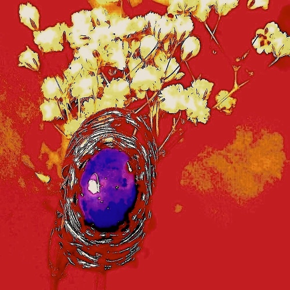 CLEOPATRAS EYESHADOW <> CRUSHED LAPIS. THIS LAPIS LAZULI IS FANTASTIC - Picture 2 of 7